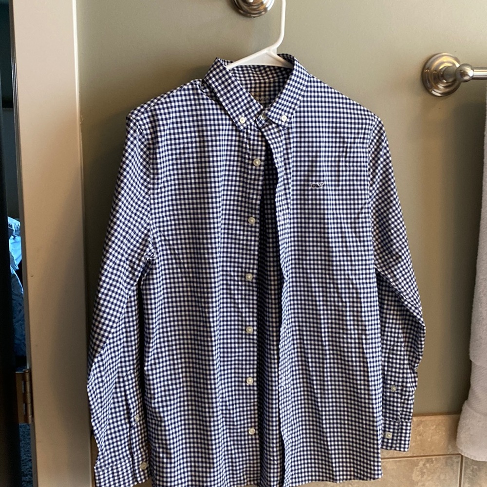 Boys On the Go Vineyard Vines button down